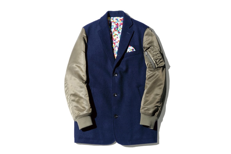 uniform experiment 2014 Fall/Winter MA-1 Long Jacket