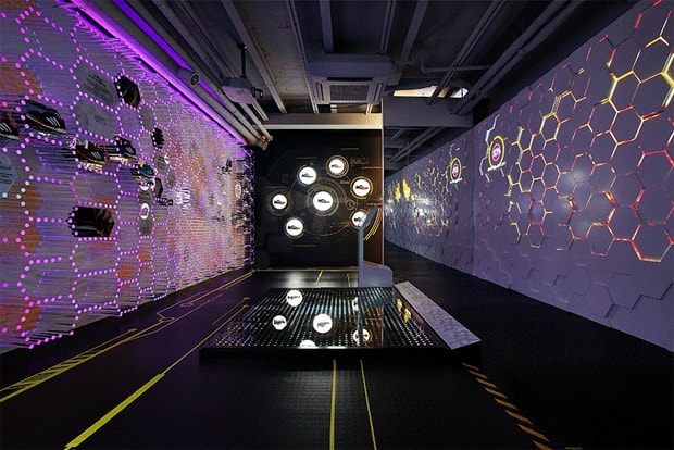 Urbantainer Lights Up adidas Flagship Store with Boost Energy Lab