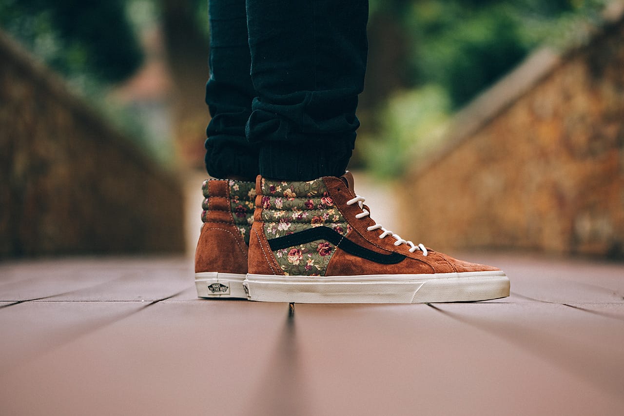 vans california 2014 holiday floral mix pack