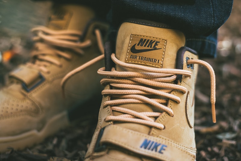 A Closer Look at the Nike Air Trainer 1 Mid Premium NSW "Flax"