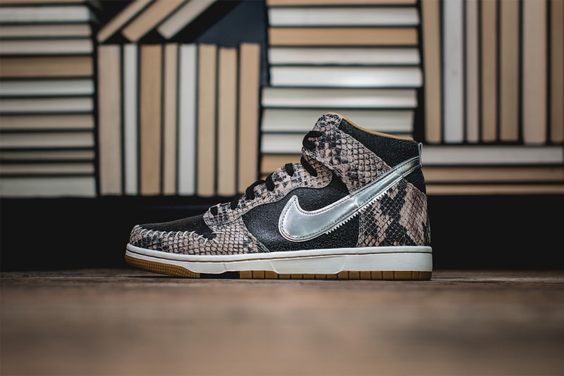 A Closer Look at the Nike Dunk CMFT PRM QS "Snakeskin"