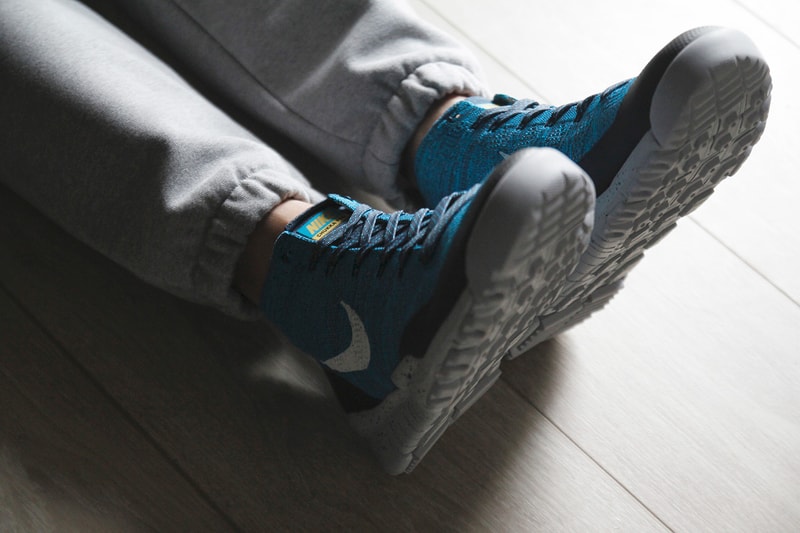 A Closer Look at the Nike Flyknit Trainer Chukka FSB “Squadron Blue”