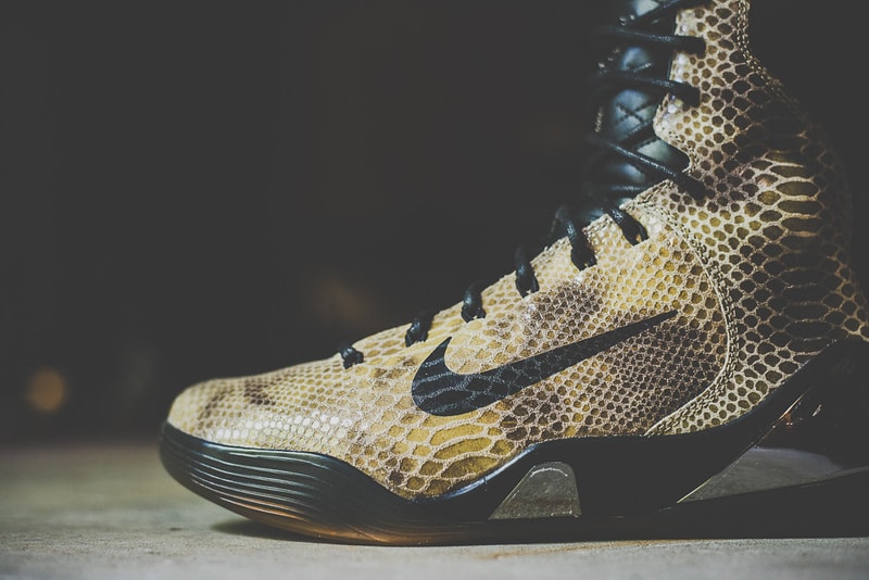 A Closer Look at the Nike Kobe IX High EXT QS "Snakeskin"