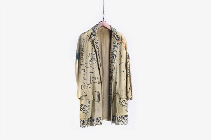 A Jacket Tagged by Jean-Michel Basquiat, Stephen Sprouse Was Recently  Auctioned Off