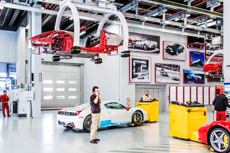 A Look Inside Ferrari's Factory in Maranello, Italy