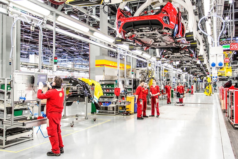 A Look Inside Ferrari's Factory in Maranello, Italy