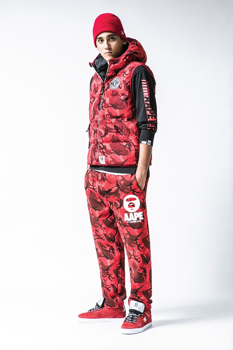 AAPE by A Bathing Ape 2014 Winter Lookbook