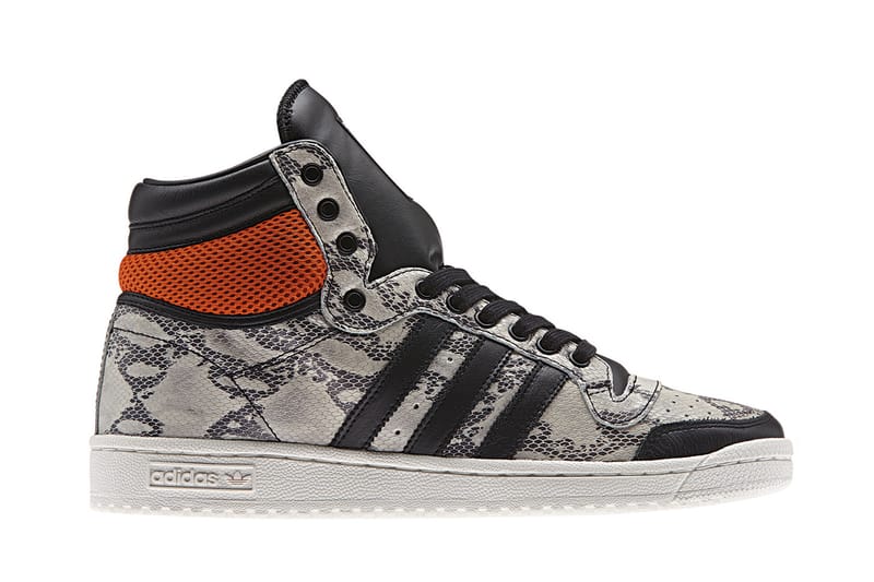 high top snakeskin adidas