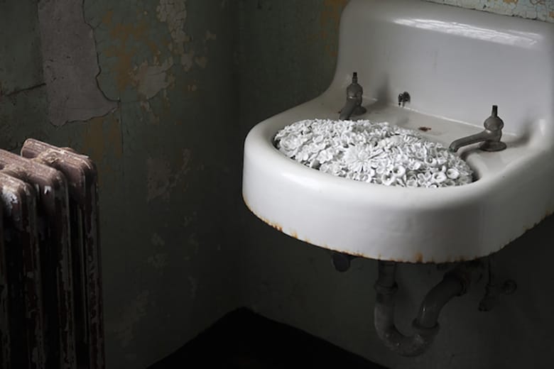 Ai Weiwei Adds Porcelain "Blossom" Installation to "@Large" Exhibition on Alcatraz Island