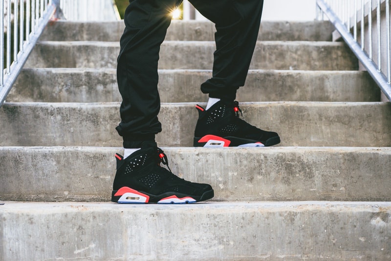 Air Jordan 6 Retro Black/Infrared 23