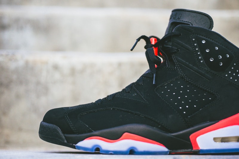 Air Jordan 6 Retro Black/Infrared 23