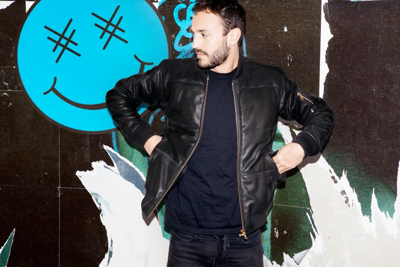 Brodinski x Surface to Air Leather Puffer Jacket