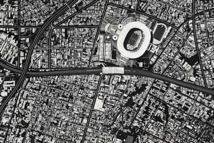 Damien Hirst Uses Scalpels to Design Cityscapes 