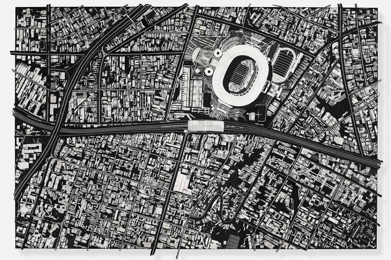 Damien Hirst Uses Scalpels to Design Cityscapes
