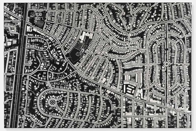 Damien Hirst Uses Scalpels to Design Cityscapes