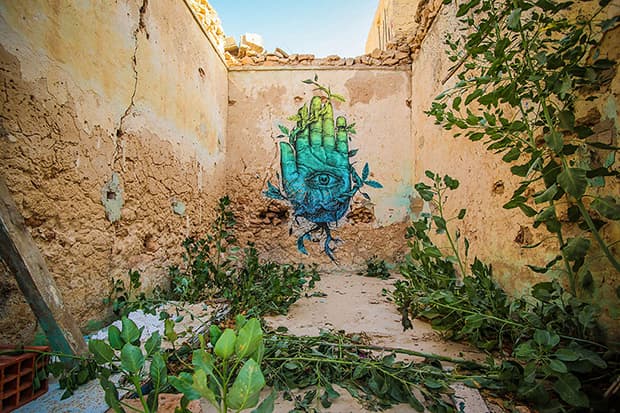 'Djerbahood' Project Transforms Tunisian Village into an Open Air Art Museum