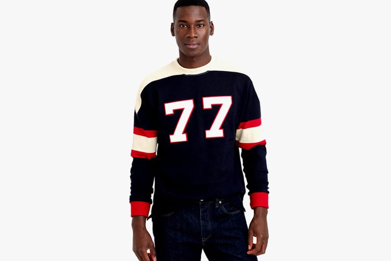 Ebbets Field Flannels for J.Crew Authentic Football Jerseys 