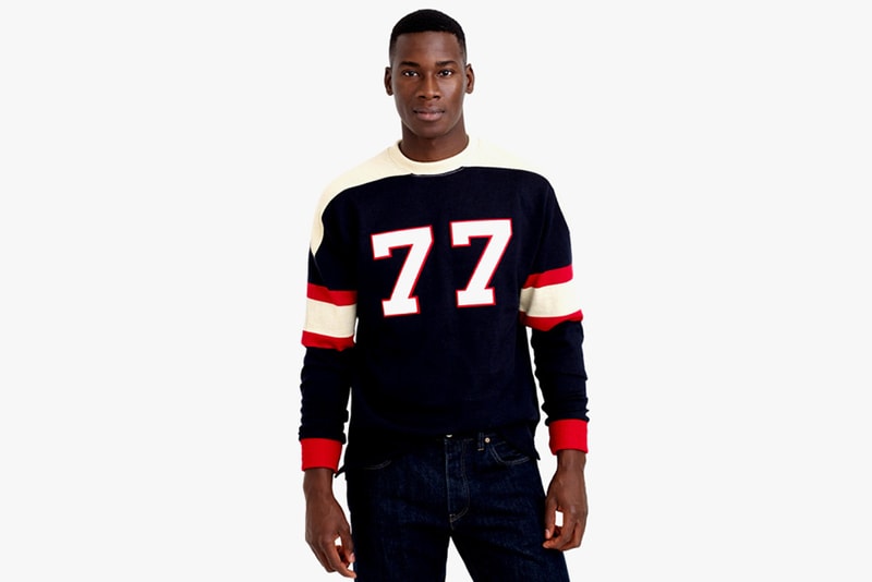 Ebbets Field Flannels for J.Crew Authentic Football Jerseys 