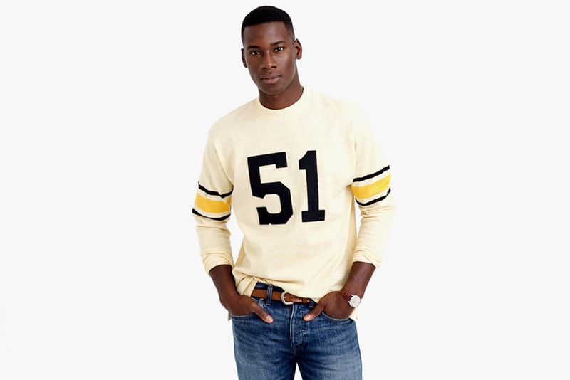 Ebbets Field Flannels for J.Crew Authentic Football Jerseys 