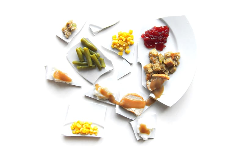 How Would Famous Artists Plate Their Thanksgiving Dinners?