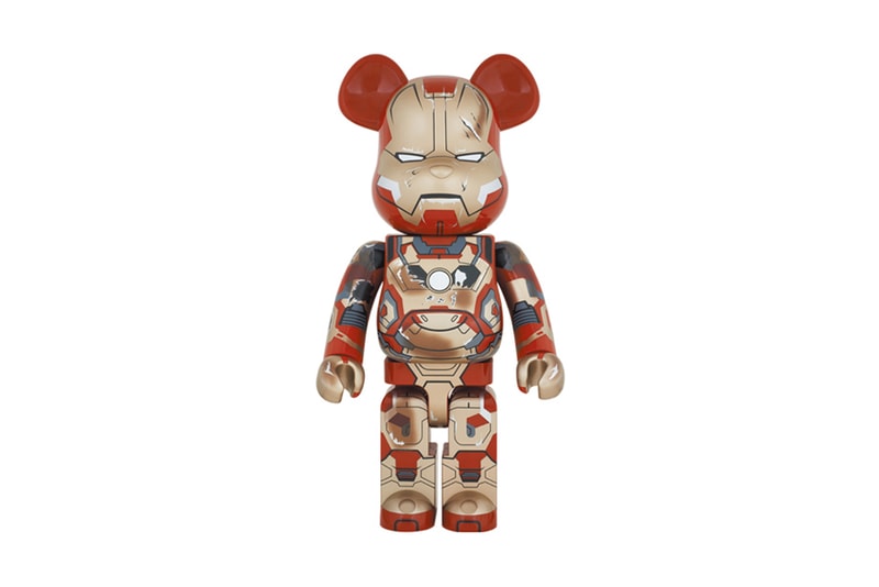 Marvel x Medicom Toy 1000% Iron Man Mark XLII Damage Version
