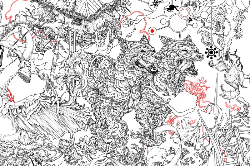 James Jean for Children's Brand BIG BAD WOLF