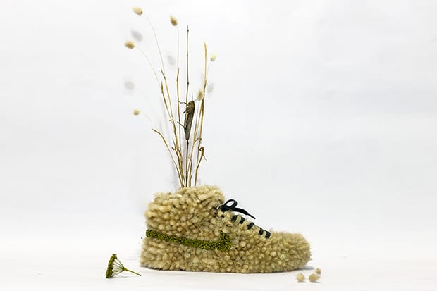 'Just Grow It': Crafting Nike Sneakers from Flowers