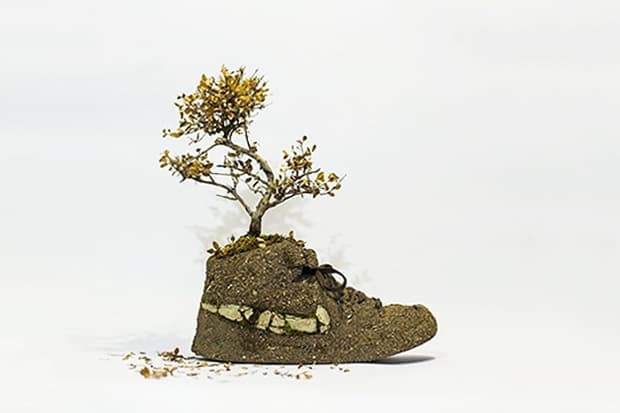 'Just Grow It': Crafting Nike Sneakers from Flowers