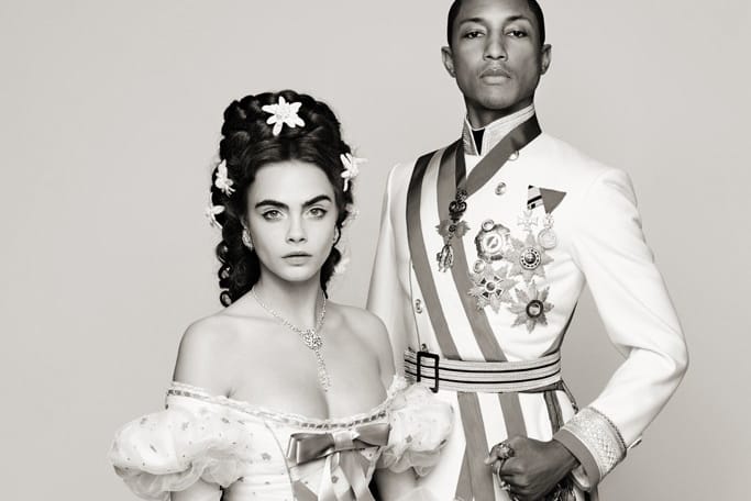 Karl Lagerfeld Presents "Reincarnation" Teaser featuring Pharrell Williams and Cara Delevingne