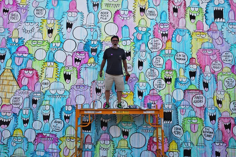 Kevin Lyons Paints HVW8 for adidas Originals