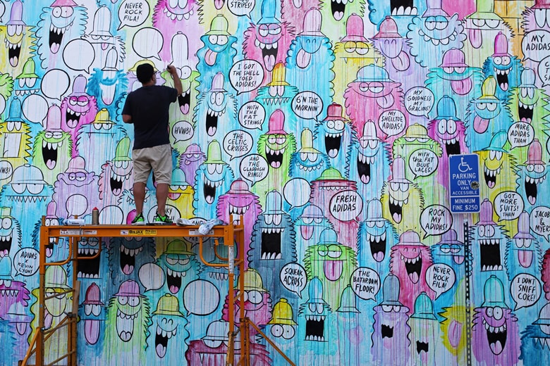 Kevin Lyons Paints HVW8 for adidas Originals