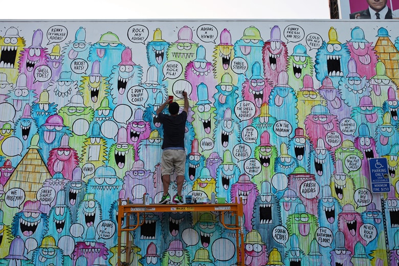 Kevin Lyons Paints HVW8 for adidas Originals