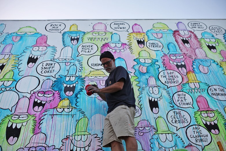 Kevin Lyons Paints HVW8 for adidas Originals