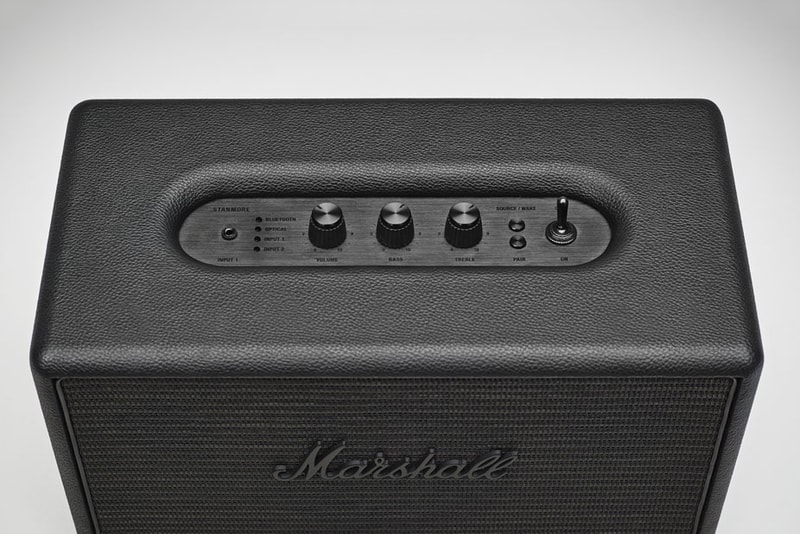 Marshall Stanmore Pitch Black Bluetooth Speaker