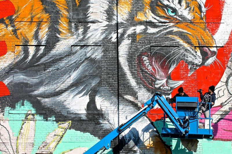 MEGGS "Rise Up" Mural