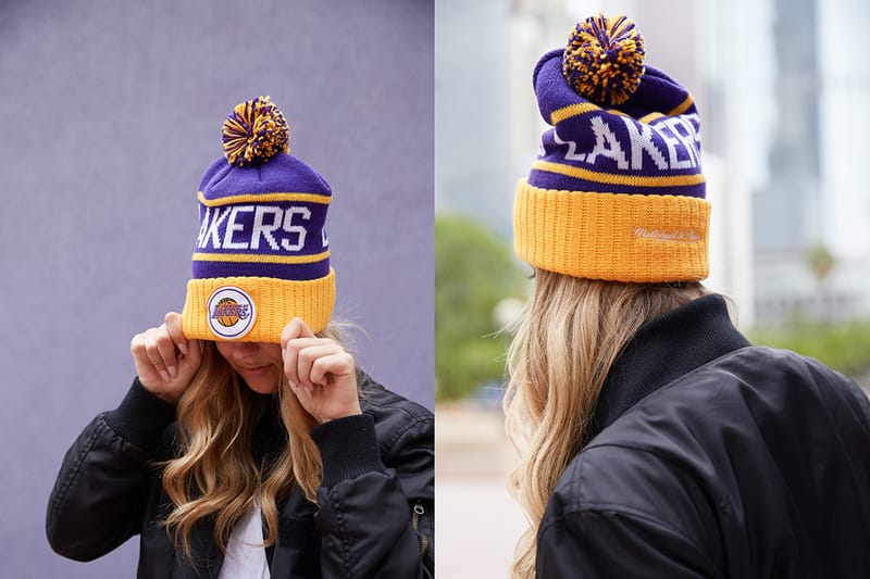 lids lakers beanie