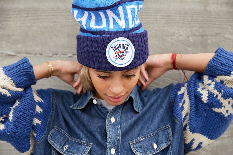 Mitchell & Ness Pairs with the NBA for a Collection of Knit Hats at LIDS