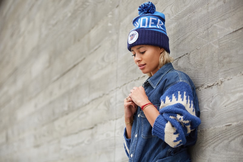 Mitchell & Ness Pairs with the NBA for a Collection of Knit Hats at LIDS