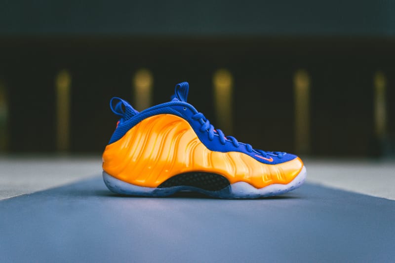 foamposite one knicks