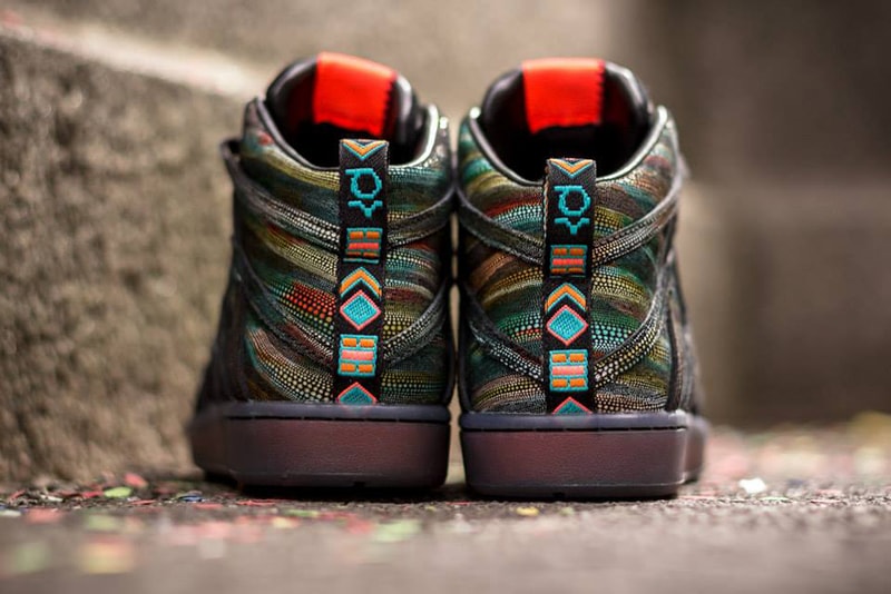 Nike KD7 NSW Lifestyle Black/Hyper Crimson-Metallic Gold