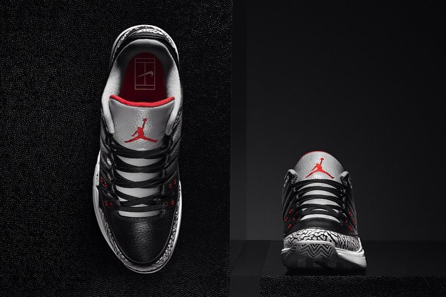 NikeCourt Zoom Vapor AJ3 "Black Cement"