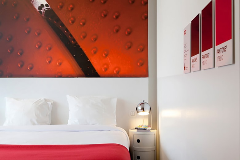Coloring The Pantone Hotel in Brussels
