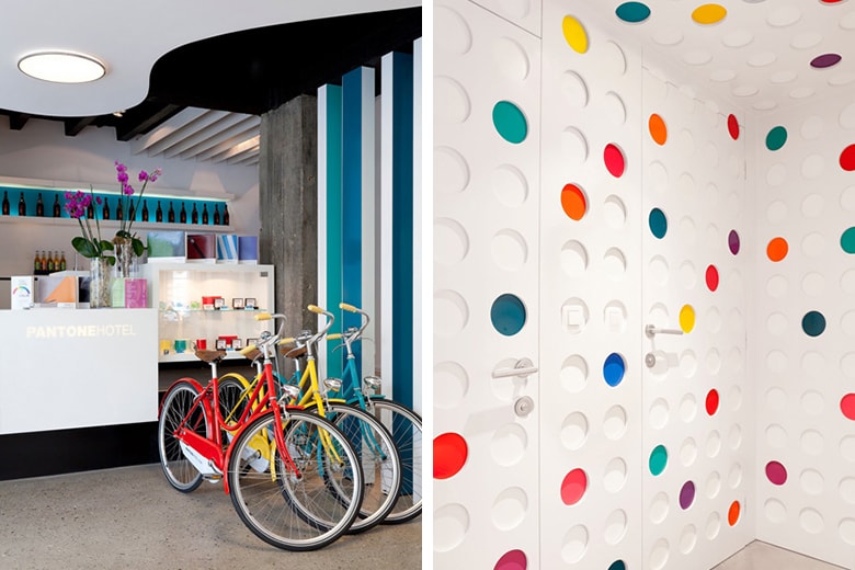 Coloring The Pantone Hotel in Brussels