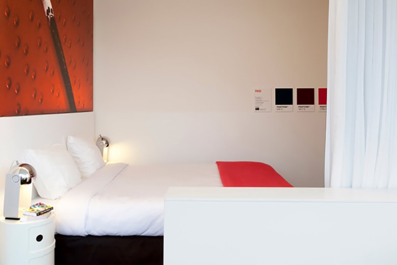 Coloring The Pantone Hotel in Brussels