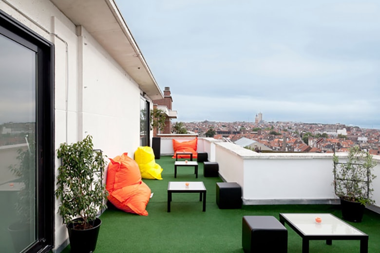 Coloring The Pantone Hotel in Brussels
