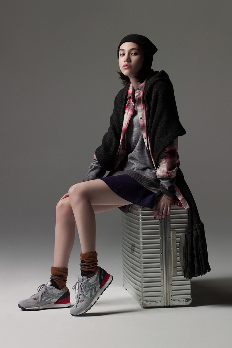 Reebok Classic 2014 Fall/Winter Collection featuring Kiko Mizuhara