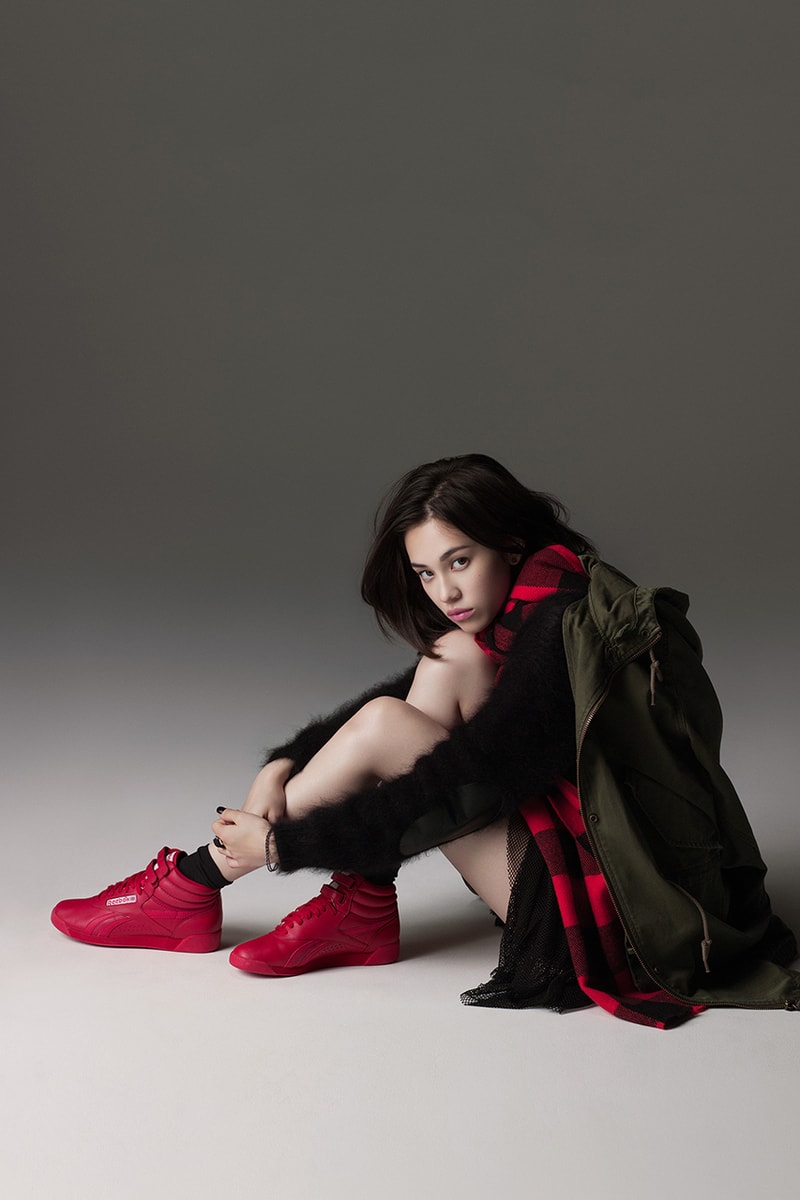 Reebok Classic 2014 Fall/Winter Collection featuring Kiko Mizuhara