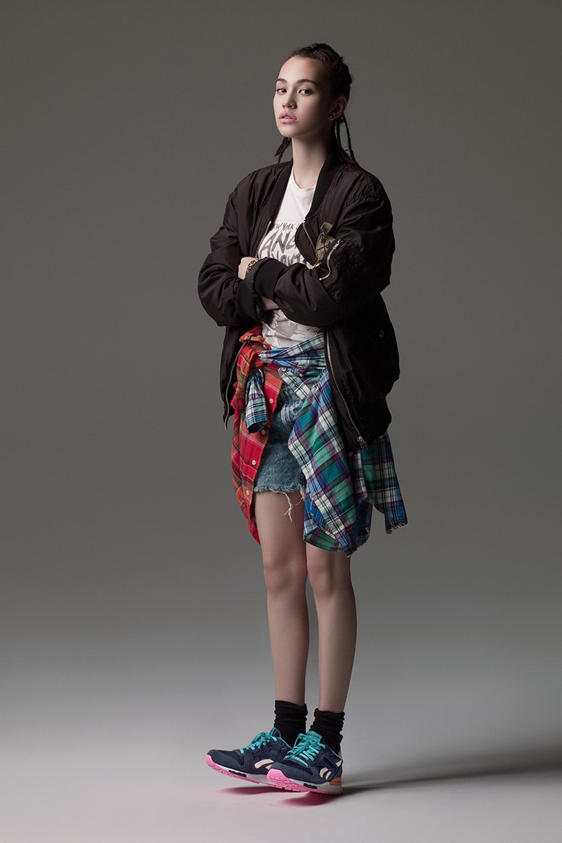 Reebok Classic 2014 Fall/Winter Collection featuring Kiko Mizuhara