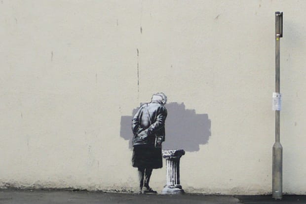 Removal of Banksy's "Art Buff" Mural Stirs Protests