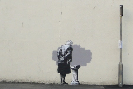 Removal of Banksy’s “Art Buff” Mural Stirs Protests